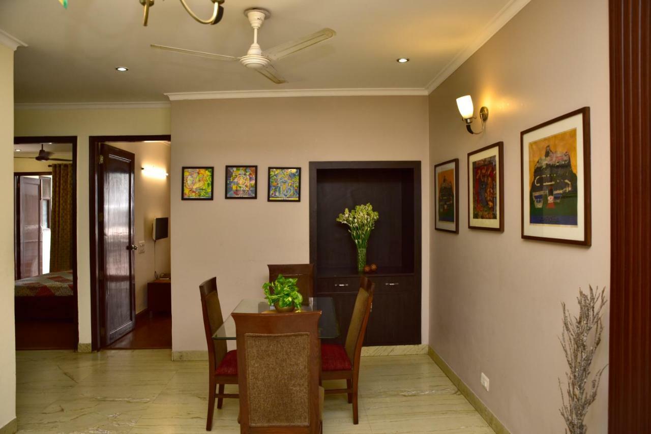 2Bhk Comfortable Furnished Serviced Apartments In Hauz Khas - Woodpecker Apartments นิวเดลี ภายนอก รูปภาพ